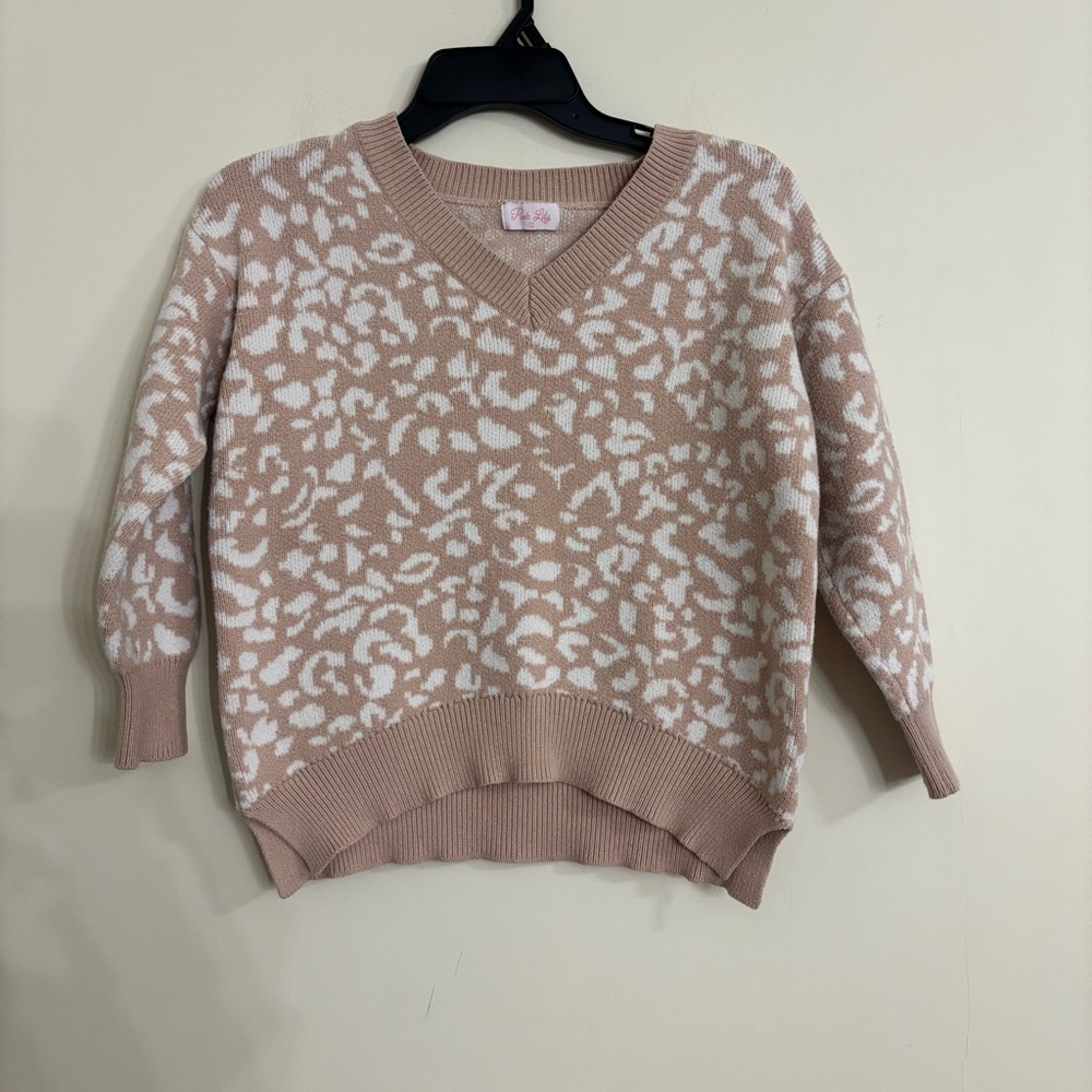 Pink Lily Sweater